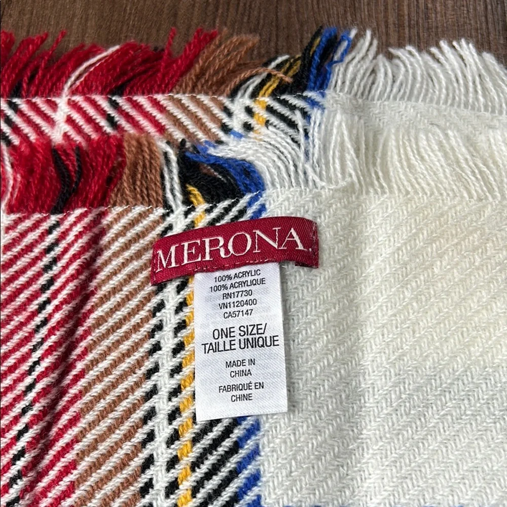 Merona Plaid Blanket Scarf